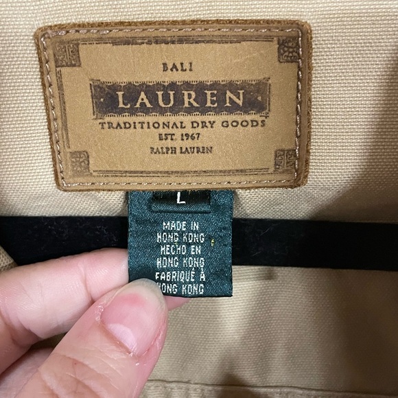 RALPH LAUREN- BALI Traditional Dry Goods Utility Jacket - Picture 3 of 4